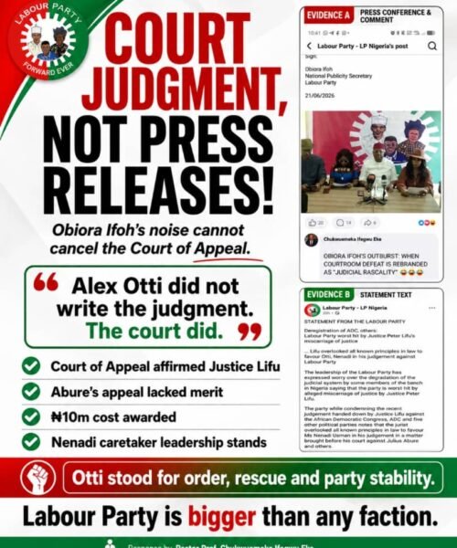 Obiora Ifoh’s Outburst: When Courtroom Defeat Is Rebranded As “Judicial Rascality” – By Pastor Prof. Chukwuemeka Ifegwu Eke