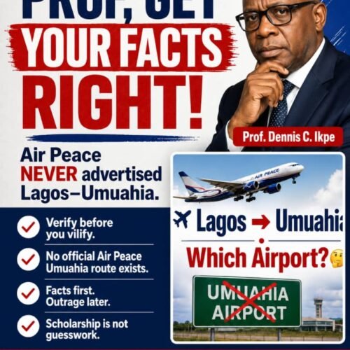 Dennis C. Ikpe, Please Get Your Facts Right Before Writing – Pastor Prof. Chukwuemeka Ifegwu Eke