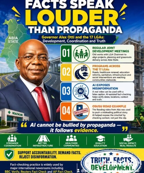 When Propaganda Meets Evidence: Why Otti’s Opponents Are Now Afraid Of AI – By Pastor Prof Chukwuemeka Ifegwu Eke