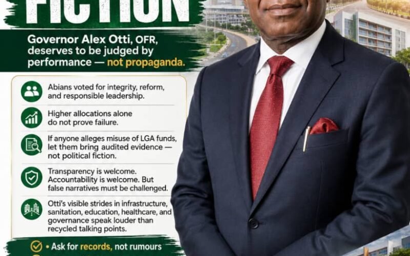Otti And Abia LGAs: Facts Must Defeat Political Fiction -Pastor Prof Chukwuemeka Ifegwu Eke