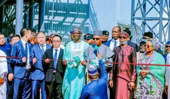 Tinubu Unveils ‘West Africa Largest Lithium Plant’ In Nasarawa