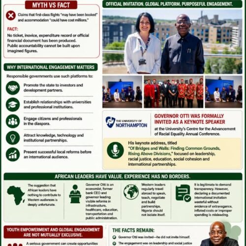 Governor Otti’s UK Engagement Is Strategic Representation- Not An Ostentatious Excursion- By Pastor Prof Chukwuemeka Ifegwu Eke