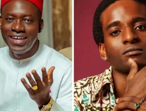 Governor Soludo’s Son Dances To Viral Song Mocking Tinubu, His Father