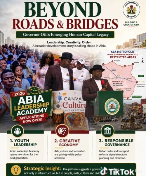 Beyond Roads And Bridges: Governor Otti’s Emerging Human-Capital Legacy  – Pastor Prof Chukwuemeka Ifegwu Eke