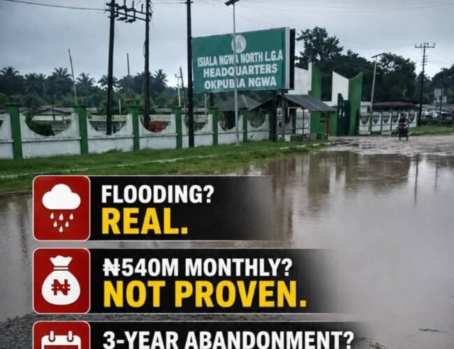 A Flooded Spot Is Not A Licence To Flood The Public With Falsehood- By Pastor Prof Chukwuemeka Ifegwu Eke