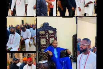 Ikenna Ukwa Visits Enachioken Abiriba Palace, Promises More Developmental Projects