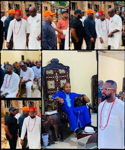 Ikenna Ukwa Visits Enachioken Abiriba Palace, Promises More Developmental Projects