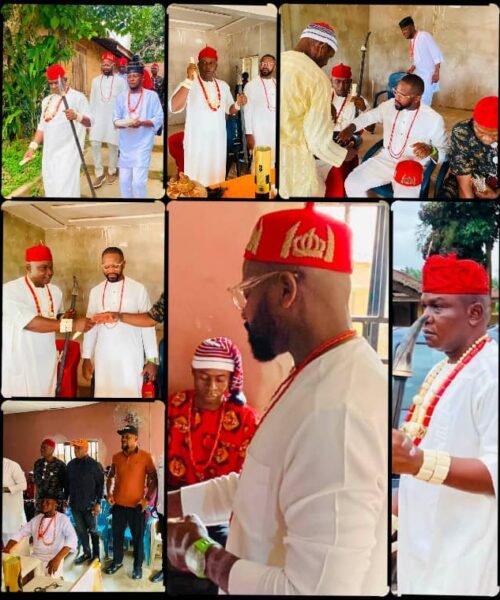 Ikenna Ukwa Receives Royal Endorsement And Blessings From Eze-Aja Nkporo And Council Of Chiefs
