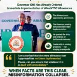 Otti, NYSC Allowances And The Politics Of Deliberate Misinformation- By Pastor Prof Chukwuemeka Ifegwu Eke