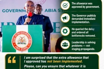 Otti, NYSC Allowances And The Politics Of Deliberate Misinformation- By Pastor Prof Chukwuemeka Ifegwu Eke