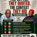 The Letter They Quoted, The Context They Hid; How Mischief Makers Are Distorting Alex Otti’s 2018 Position – By Pastor Prof Chukwuemeka Ifegwu Eke