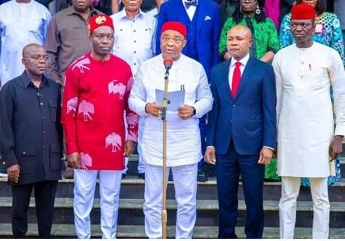 2027: All Five South-East Governors Resolve To Back Tinubu’s Re-Election – Uzodimma Declares