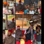 Jubilation As Uburu Ihechiowa Community Honours, Bestows Royal Blessings On Ikenna Ukwa For Attracting Solar Street Lights