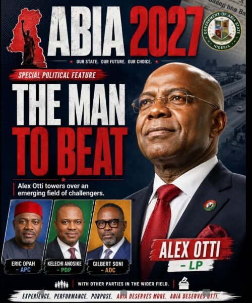 Abia 2027: The Man To Beat – By Pastor Prof Chukwuemeka Ifegwu Eke