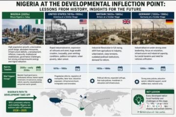 Nigeria At The Development Inflection Point: Historical Lesson From The United States, Britain And Germany – Pastor Prof Chukwuemeka Ifegwu Eke