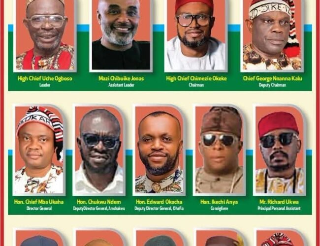 Arochukwu/Ohafia Federal Constituency Election 2027:  IKENNA UKWA CAMPAIGN COUNCIL UNVEILED