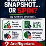 ECONOMIC SNAPSHOT OR ECONOMIC MAGIC? WHEN BIG NUMBERS ARE USED TO HIDE SMALL REALITIES – By Pastor Prof Chukwuemeka Ifegwu Eke