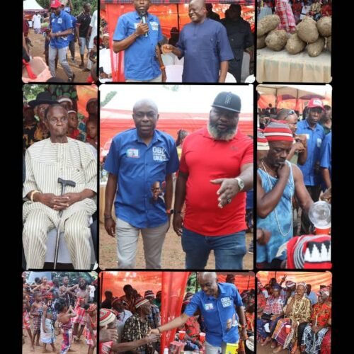 Abia North: Chief Ndubuisi Etugo Ogah, Engr Bright Alaribe Joins Uko Nkole Engages NDC Stakeholders, Celebrates New Yam Festival, Visits Party Chieftain