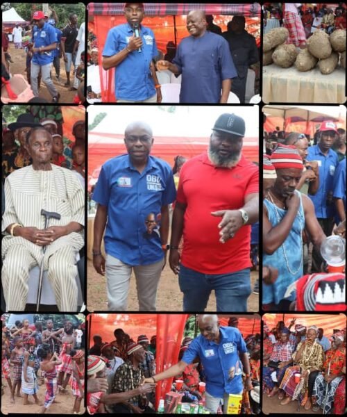 Abia North: Chief Ndubuisi Etugo Ogah, Engr Bright Alaribe Joins Uko Nkole Engages NDC Stakeholders, Celebrates New Yam Festival, Visits Party Chieftain