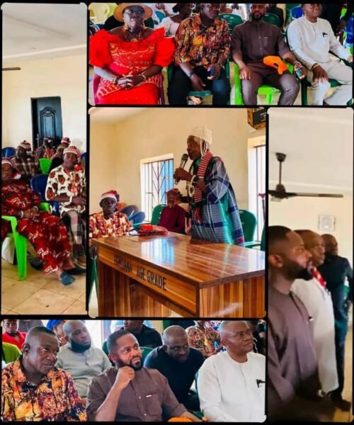 Ikenna Ukwa Receives Royal Blessings, Prayers And Elderly Support Of The Traditional Institution Of Ichina Ozu Abam Ahead Of The 2027 General Elections