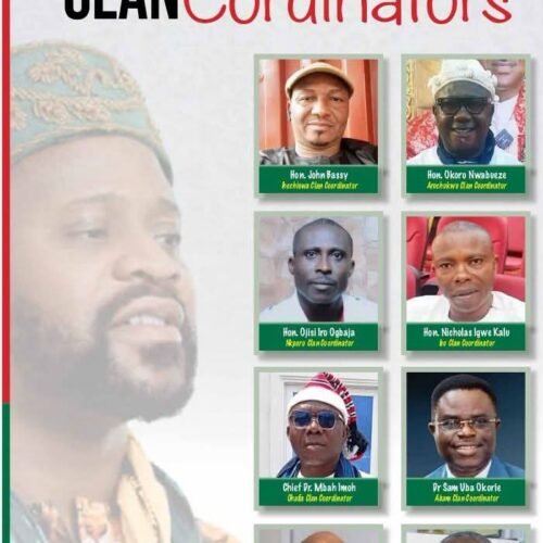 Ikenna Ukwa Unveils Clan Coordinators Ahead Of 2027