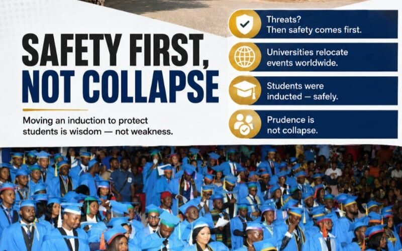 So Moving An Induction For Safety Is Now Evidence Of University Collapse? – By Pastor Prof Chukwuemeka Ifegwu Eke