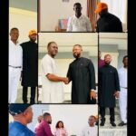 Ikenna Ukwa Pays Courtesy Visit To Dr. Uchechukwu Sampson Ogah At His Onuaku Country Home, Uturu