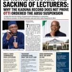 El-Rufai, KASU And The Sacking Of Lecturers: Why The Kaduna Record Does Not Prove Otti Ordered The ABSU Suspension – By Pastor Prof Chukwuemeka Ifegwu Eke