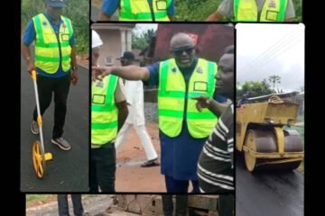 GODA: First Phase Of Abia-Amamiri Road Nears Completion As Asphalt Laying Progresses