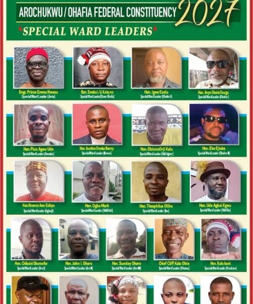 Ikenna Ukwa Unveils Special Ward Leaders Of The General Campaign Council