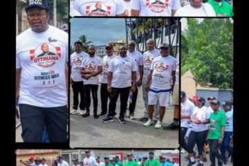 Abia @35: OTTIMANIA LEGACY MOVEMENT Backs Otti’s 2027 Re-Election, Embark On Solidarity Road Walk In Umuahia