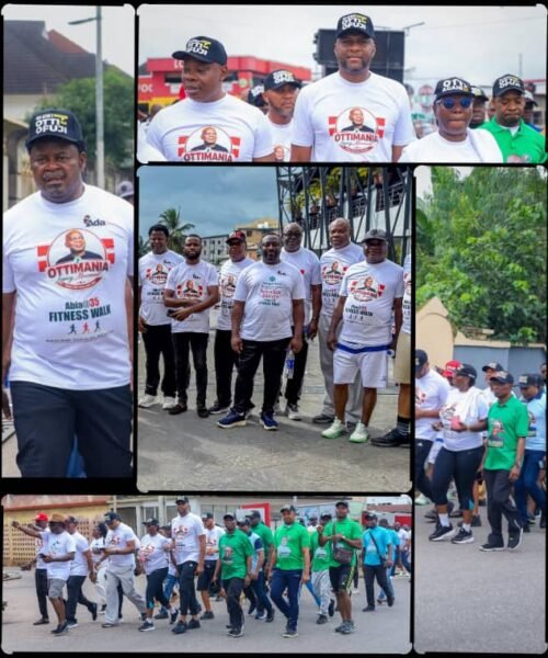 Abia @35: OTTIMANIA LEGACY MOVEMENT Backs Otti’s 2027 Re-Election, Embark On Solidarity Road Walk In Umuahia