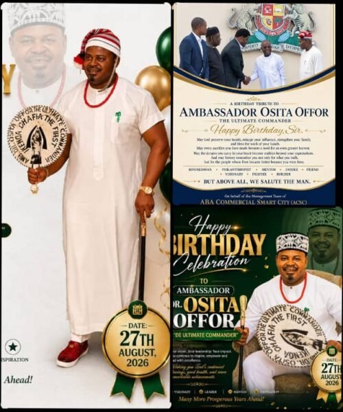 USA/Global Legends Celebrate Osita Offor “De Ultimate Commander”, A Visionary Entrepreneur  And Otti’s Strong Ally As He Marks His Birthday