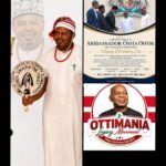 OTTIMANIA LEGACY MOVEMENT CELEBRATES AMB. OSITA OFFOR, DE ULTIMATE COMMANDER OUR PRESIDENT AND CONVENER ON HIS BIRTHDAY