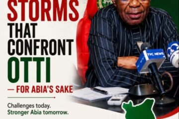 The Storms That Confront Otti – For Abia’s Sake – By Pastor Prof Chukwuemeka Ifegwu Eke