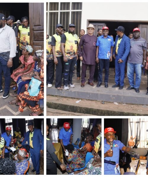 Rt. Hon. Uko Nkole Was Special Guest At Ikeji Event Organised By J & T Foundation,  Arochukwu; Made Donations To Support Stipends To Hundreds Of Indigent People; Promised To Add 500 More Indigents Into The Network