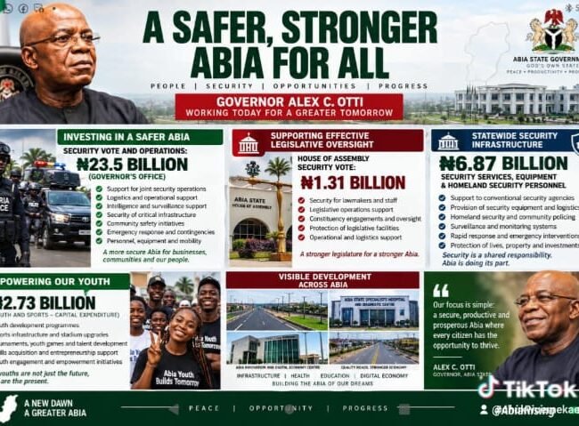 A Safer, Stronger Abia For All – By Pastor Prof Chukwuemeka Ifegwu Eke