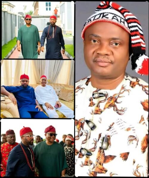 Hon. Ikenna Nicolas Ukwa Rejoice With Hon. Mba Ukaha, The Director-General Of Ikenna Ukwa Campaign Council On His Birthday Anniversary