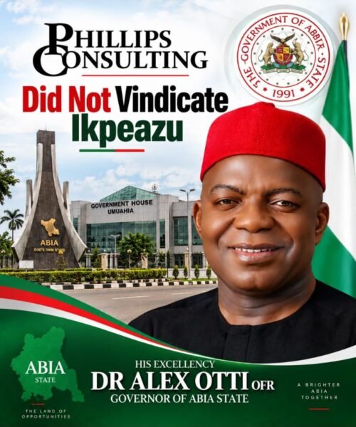 Philips Consulting Did Not Vindicate Ikpeazu: The Statistical Error Behind A Convenient Political Narrative – By Pastor Prof Chukwuemeka Ifegwu Eke
