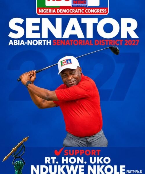 Rt. Hon. Uko Nkole: The Right Man Ndi Abia North Have Been Praying For