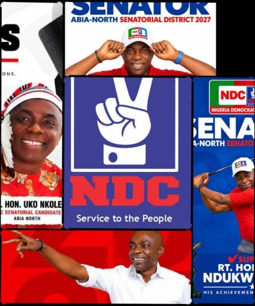 Abia North 2027: INEC Final List Confirms Uko Nkole As NDC Senatorial Candidate…Name Seated Firmly At Number 12