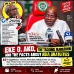 Eke O. Ako, The Tagging Marathon And The Facts About Abia Gratuities – By Pastor Prof Chukwuemeka Ifegwu Eke