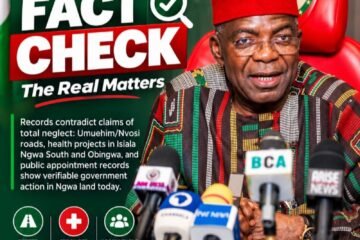 The Real Matters: Let Us Seperate Facts From Political Allegations – By Pastor Prof Chukwuemeka Ifegwu Eke