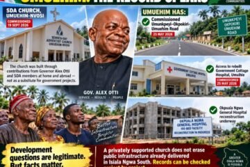 UMUEHIM: Let The Facts Speak – By Pastor Prof Chukwuemeka Ifegwu Eke