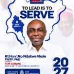 Abia North Senate 2027: Rt. Hon. Uko Nkole Wired To Lead And Produce Measurable Results