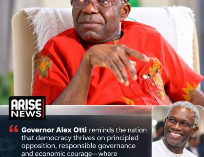 Otti, Tinubu And 2027: Between Governance, Party Loyalty And Economic Conviction – By Pastor Prof Chukwuemeka Ifegwu Eke