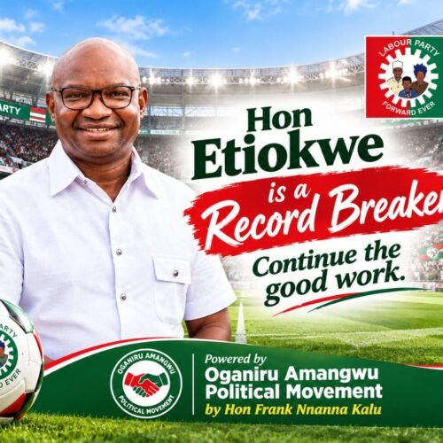 Ohafia South 2027: No Vacancy; Hon. Etiokwe  In Firm Control And Delivering Outstanding Results