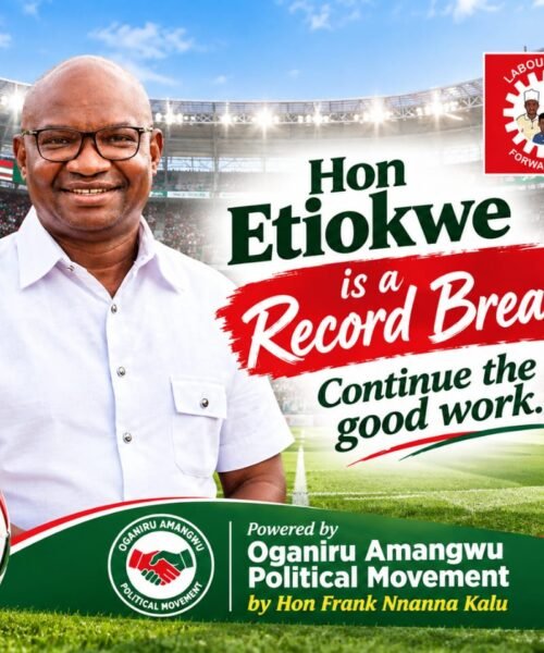 Ohafia South 2027: No Vacancy; Hon. Etiokwe  In Firm Control And Delivering Outstanding Results
