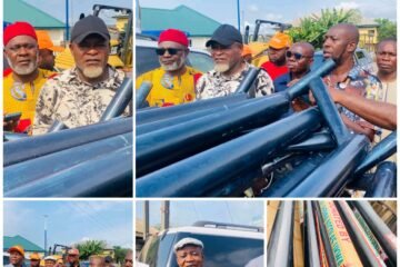 Ikenna Ukwa Fulfills Promise, Donates Solar Powered Street Lights To Ohafor Clan