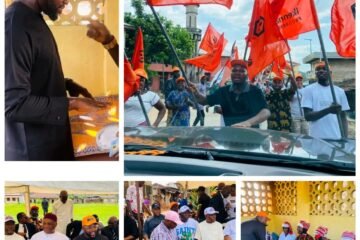 Ikenna Ukwa’s Triumphant Appearance Into Ania Ohafia Ward As He Accompanied Senator O.U. Kalu For His Ward -To- Ward Tour